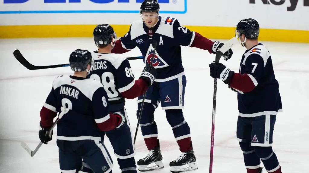 Radost hokejistů Colorada