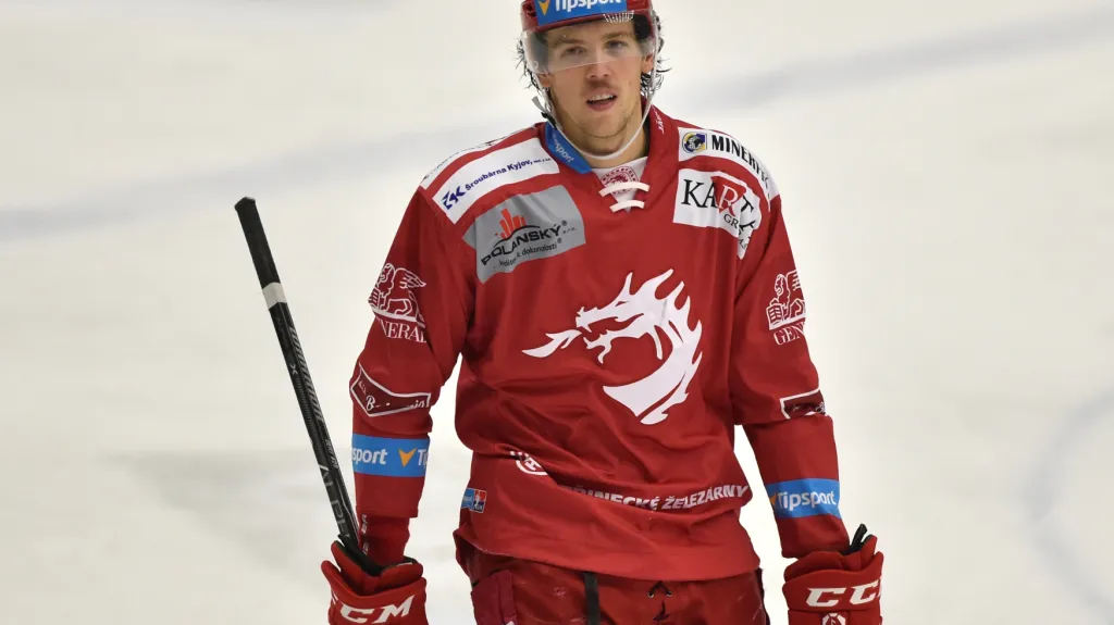 Třinecký obránce Martin Gernát