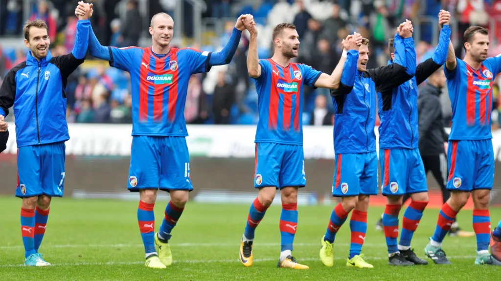 Radost plzeňských hráčů