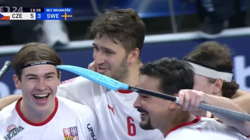 Češi podruhé v historii porazili Švédsko