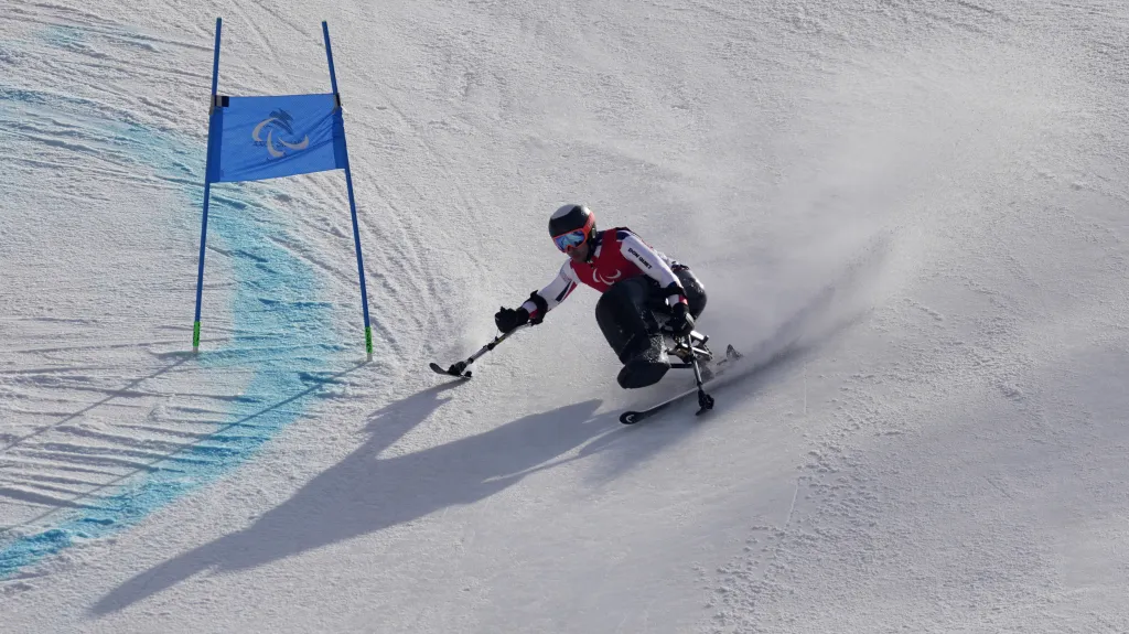 Petr Drahoš na paralympijských hrách v Pekingu