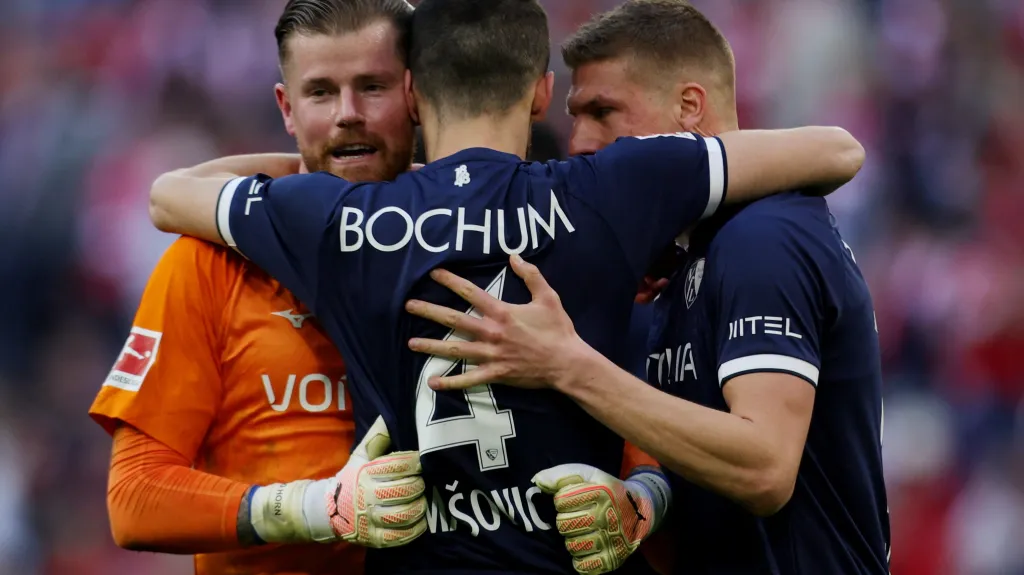 Radost fotbalistů Bochumi