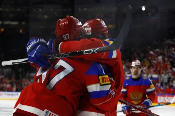 Radost ruských hokejistů