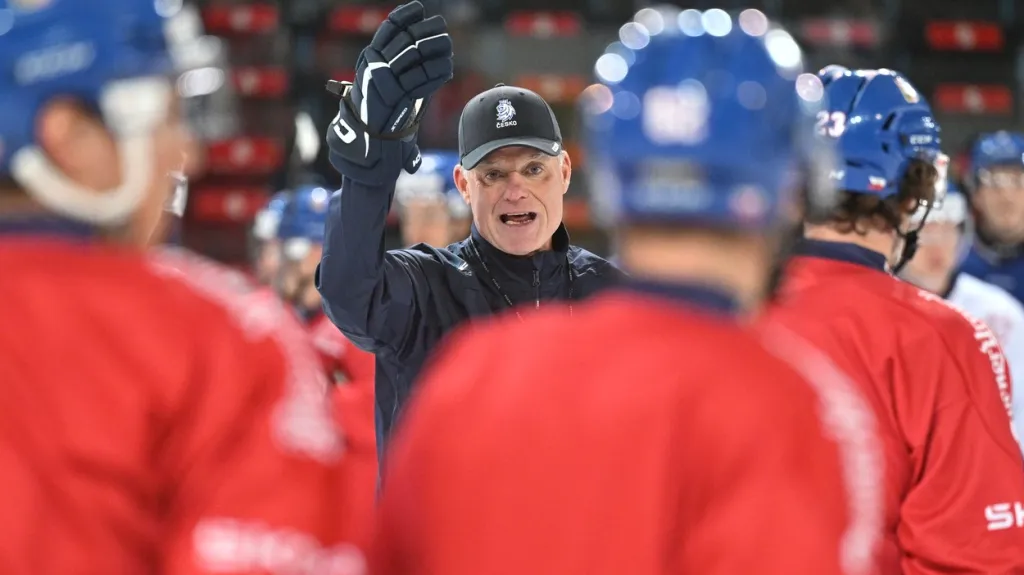 Radim Rulík na tréninku reprezentace