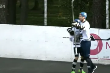 Sestřih hokejbalového utkání Kladno - Letohrad