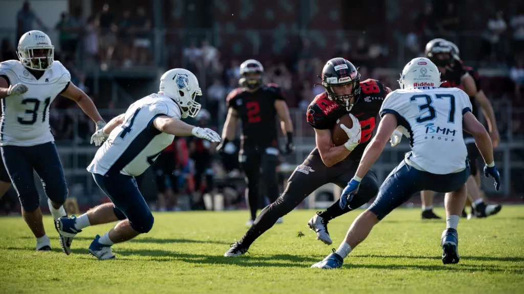 Utkání Vysočina Gladiators – Ostrava Steelers