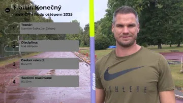 Profil oštěpaře Martina Konečného