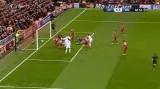 Gól v utkání Liverpool - Real Madrid: Benzema - 0:3 (41. min.)