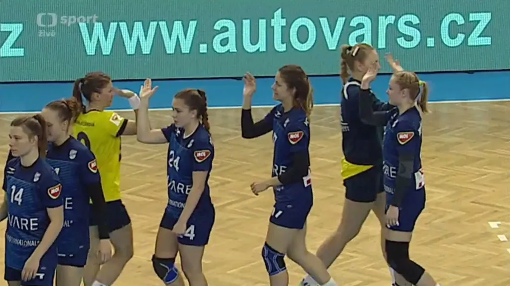 Házenkářky Veselí si poradily se soupeřkami z Poruby