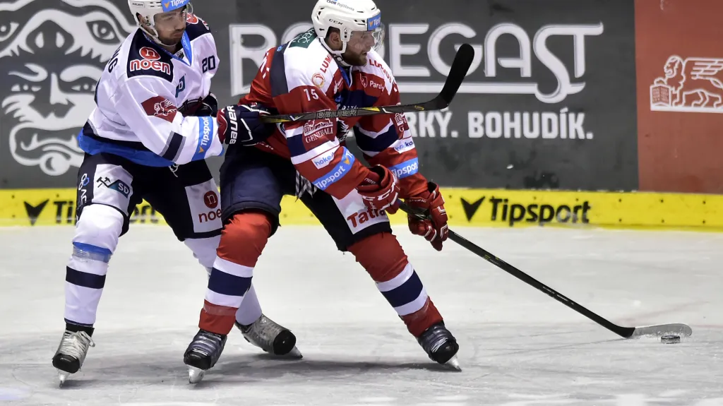 Utkání Pardubice - Chomutov