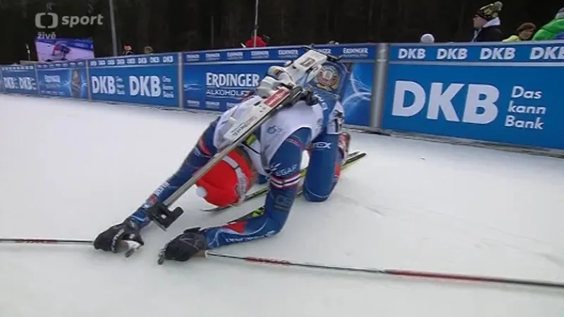 Nejdůležitější momenty sprintu mužů v Ruhpoldingu