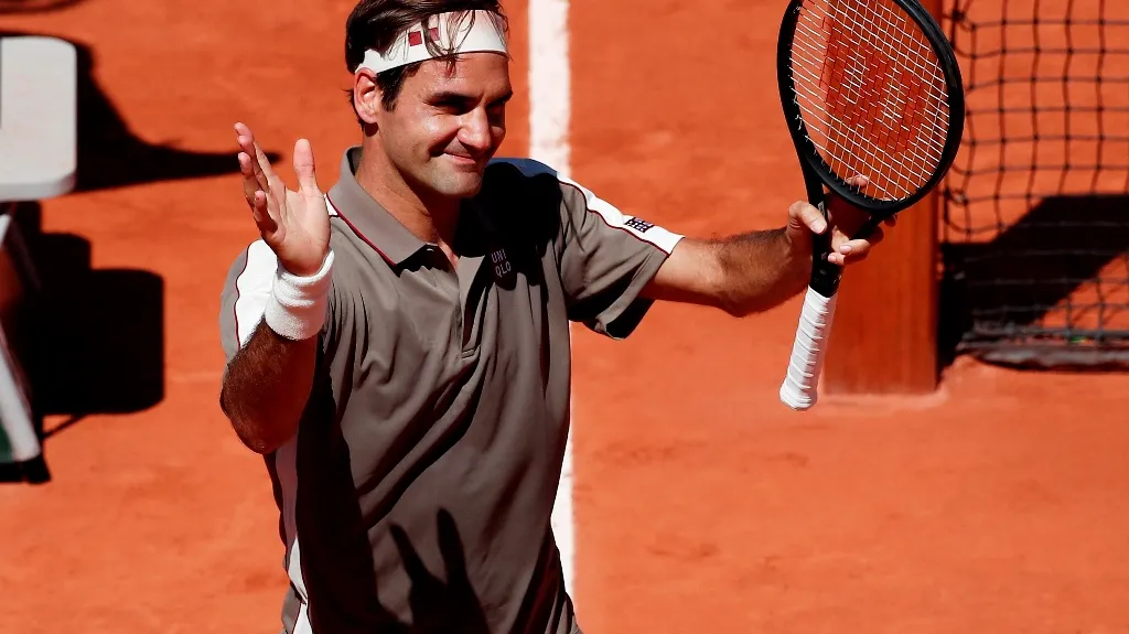 Roger Federer na Roland Garros