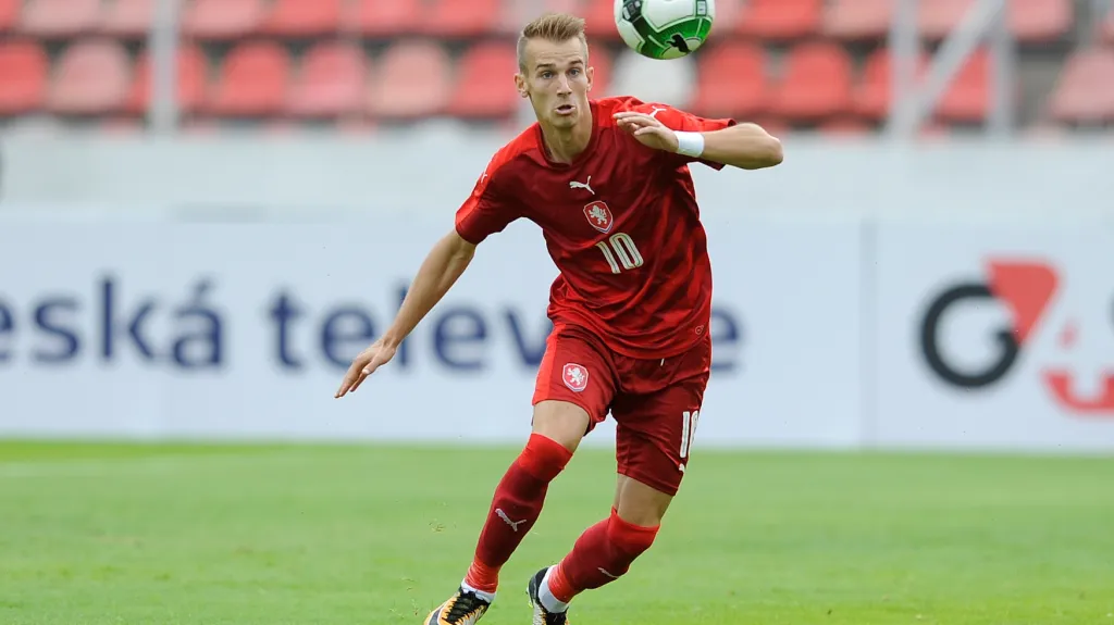Václav Černý v dresu české reprezentace do 21 let