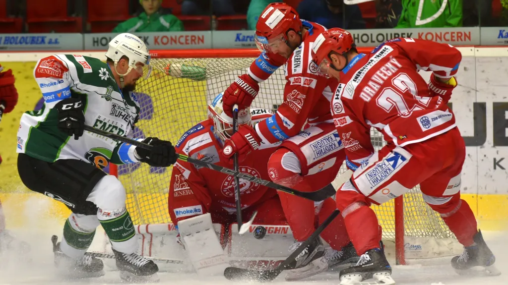 Utkání Karlovy Vary - Třinec