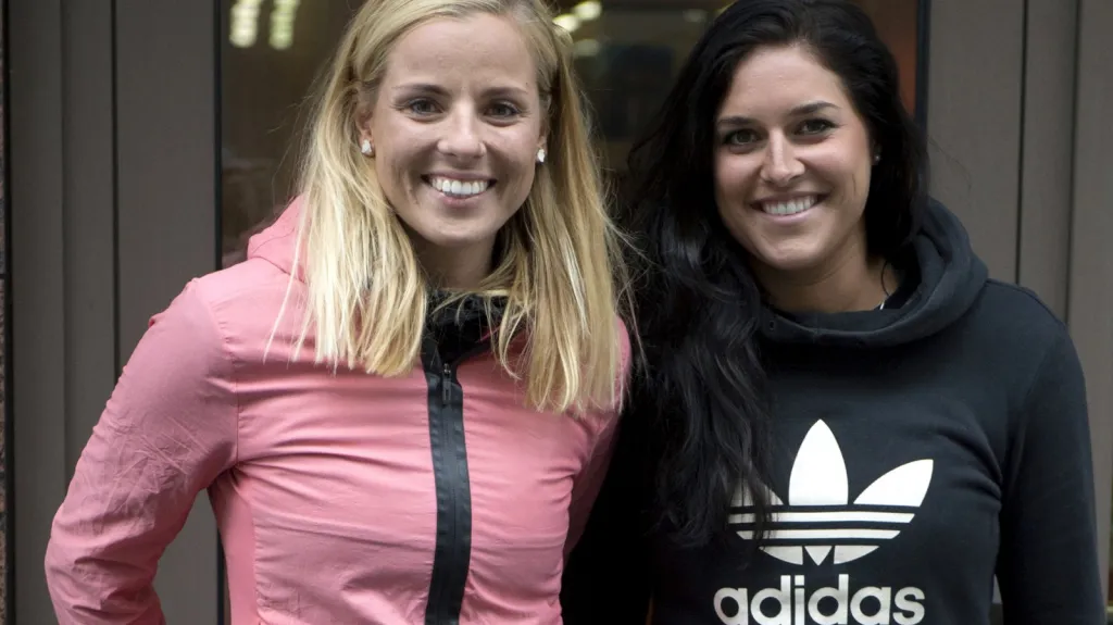 Markéta Sluková a Barbora Hermannová