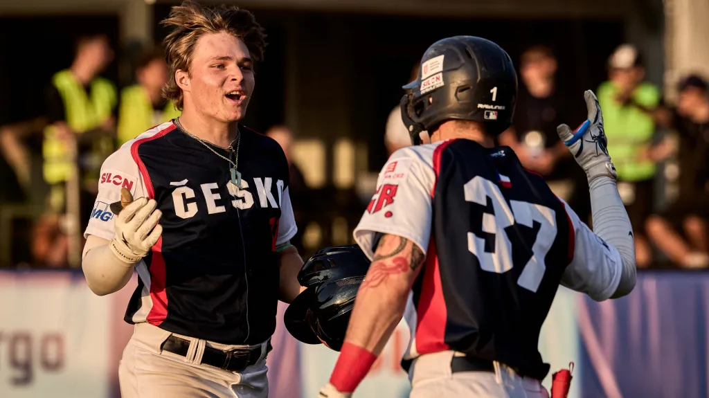 Radost českých mladých baseballistů