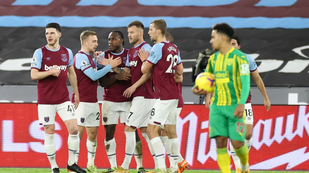 West Ham porazil West Bromwich
