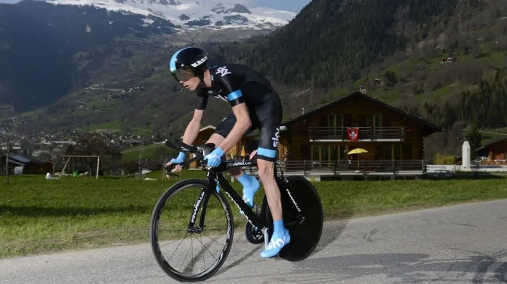 Chris Froome v prologu
