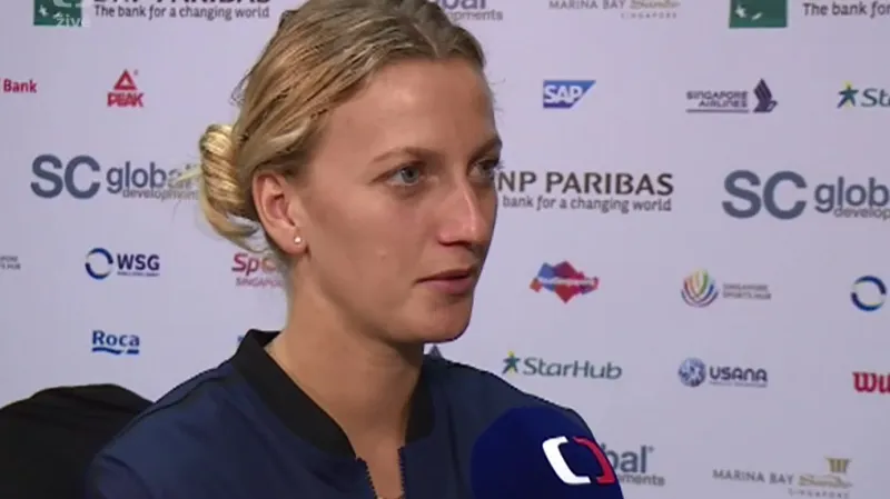 Kvitová: Tělo stále není v pořádku, ale bojuji s tím