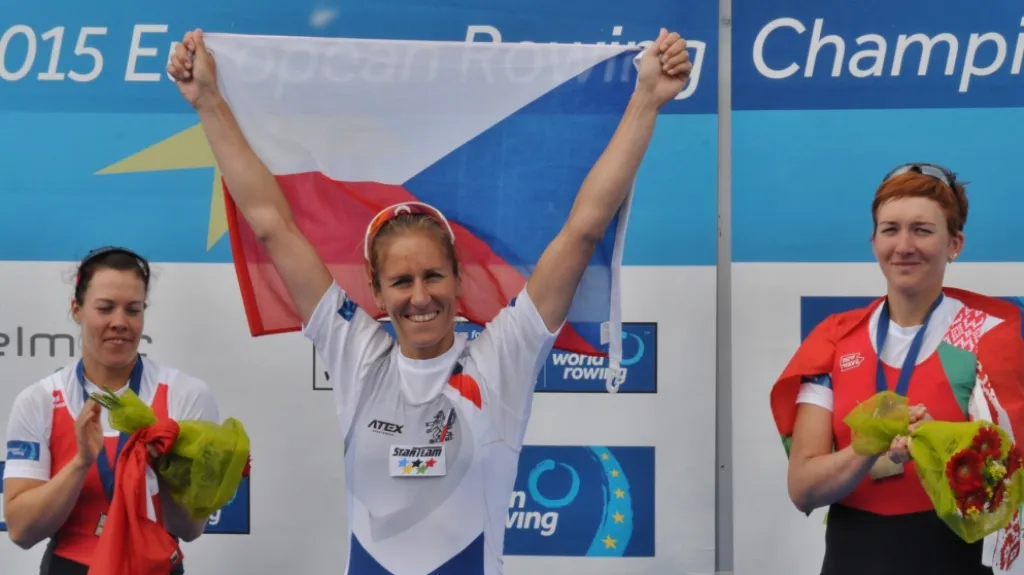 Skifařka Miroslava Knapková se v Poznani stala popáté v kariéře evropskou šampionkou ve veslování