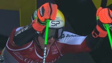 Zlatá jízda Raphaela Haasera v obřím slalomu na MS