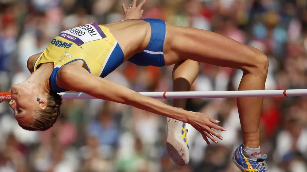 Švédská výškařka Emma Greenová-Tregarová