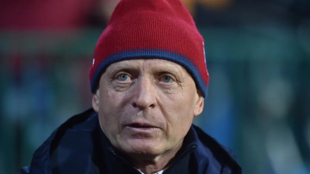 Trenér české reprezentace Karel Jarolím