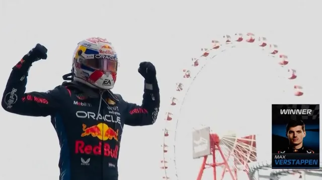 Verstappen vyhrál potřetí za sebou Velkou cenu Japonska