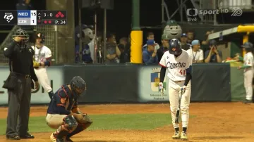 Čeští baseballisté v závěru utkání s Nizozemskem snížili na 4:15