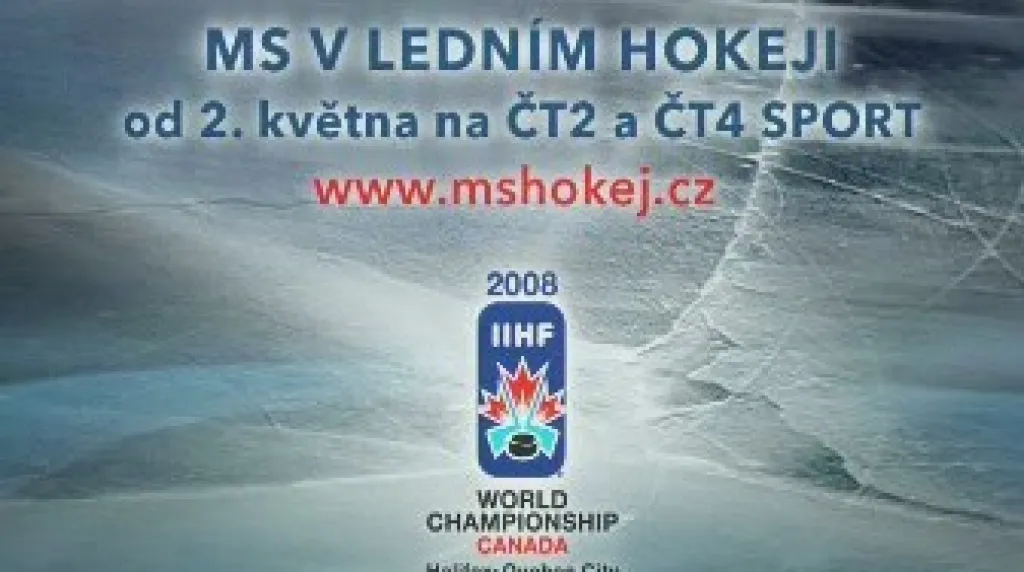 Logo MS v ledním hokeji 2008