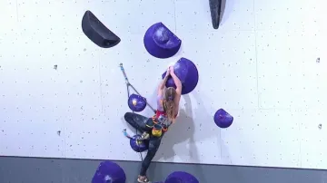 Téma SZ: Sportovní lezkyně Adamovská o úspěchu na ME