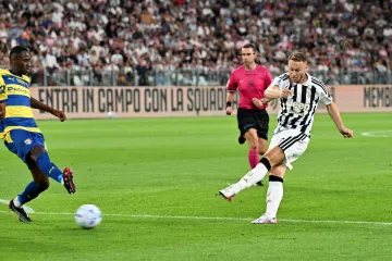 Teun Koopmeiners z Juventusu dává Parmě druhý gól