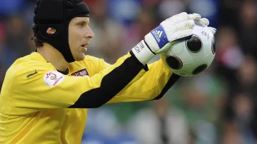 Brankář Petr Čech