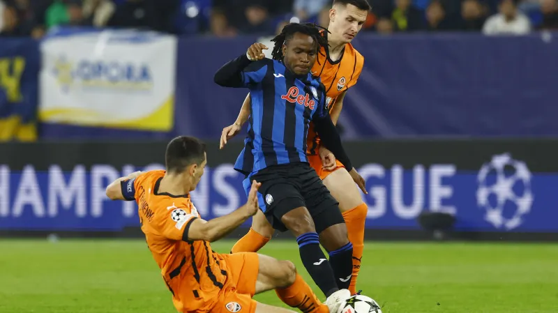 Utkání Šachtar Doněck – Bergamo