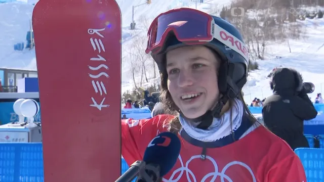 Kvalifikační jízda Maděrové a její ohlas po paralelním slalomu