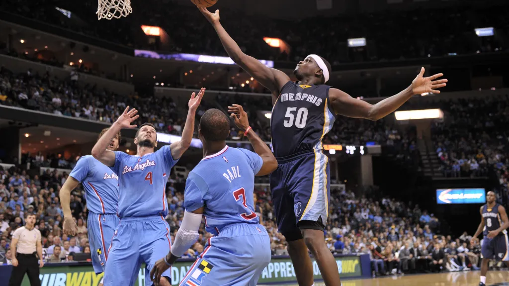 Utkání Memphis - LA Clippers