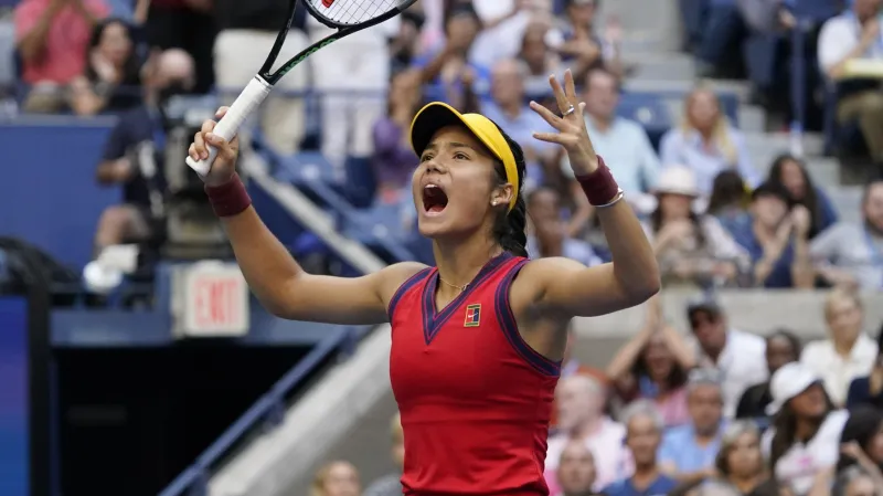 Emma Raducanuová ve finále US Open