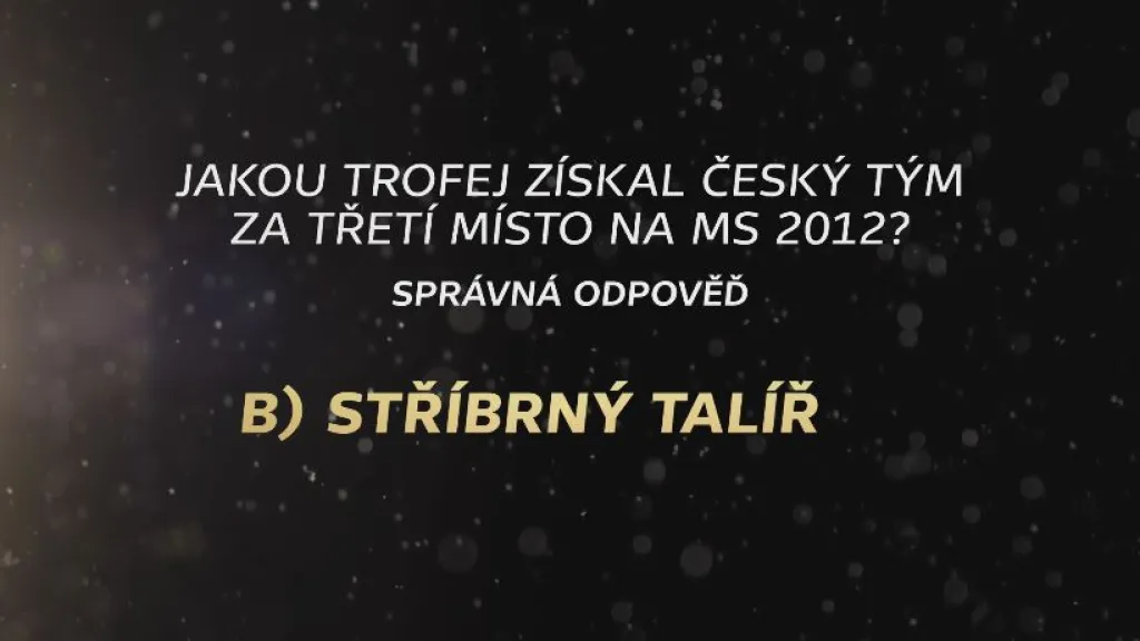 HOKEJOVÝ KVÍZ 14. 5. - SPRÁVNÁ ODPOVĚĎ