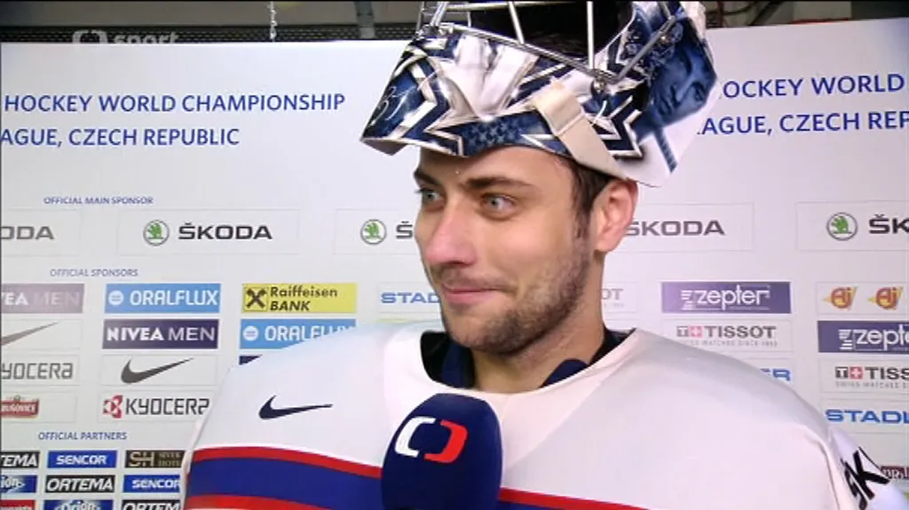 Pavelec: Chtěli jsme odčinit porážku v nájezdech se Švédy