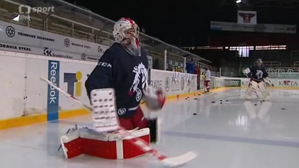 Třinecký Hamerlík začal po zranění trénovat a už se těší na zápasy