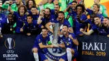 Medailový ceremoniál po finále Evropské ligy Chelsea – Arsenal