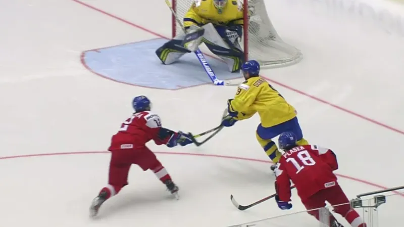 Pláškovo vyloučení ve čtvrtfinále se Švédskem