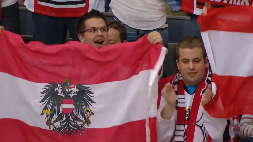 Gól v utkání Rakousko - Lotyšsko: Lebler - 1:0 (17. min.)