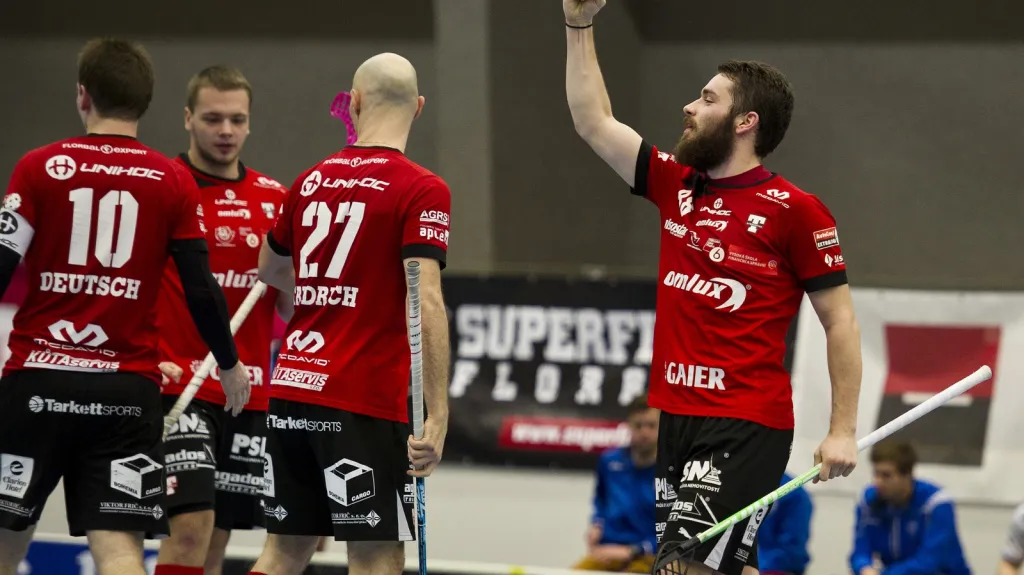 Radost florbalistů Střešovic