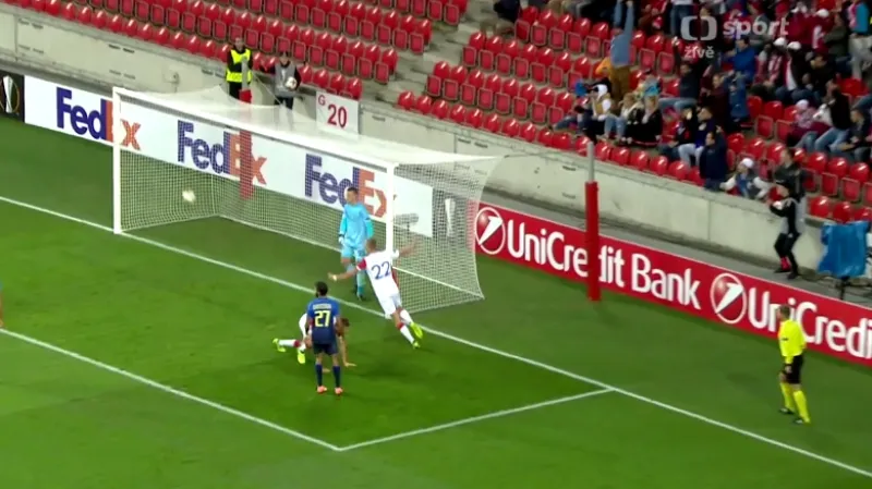 Sestřih utkání Slavia - Maccabi Tel Aviv