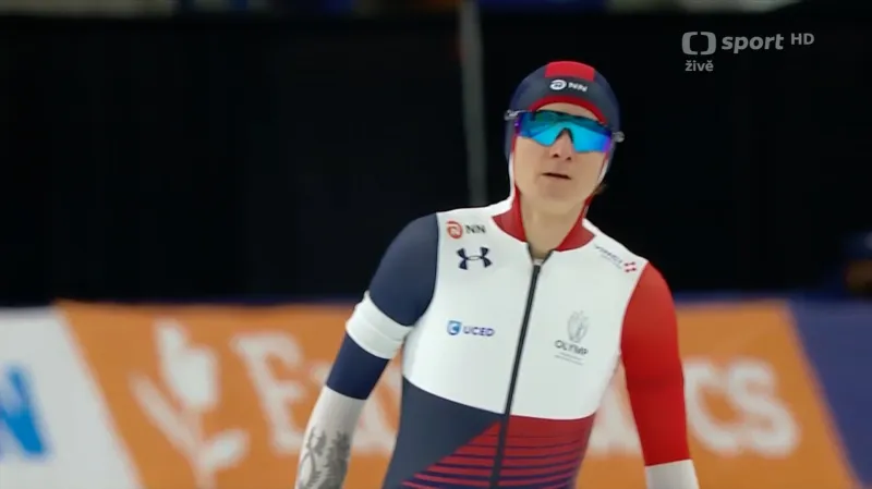 Jízda Sáblíkové na 3000 metrů