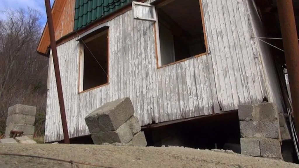 Nakloněný dům v Soči