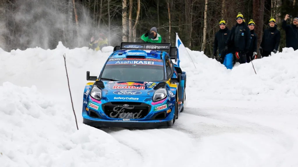 Ott Tänak ve Švédské rallye