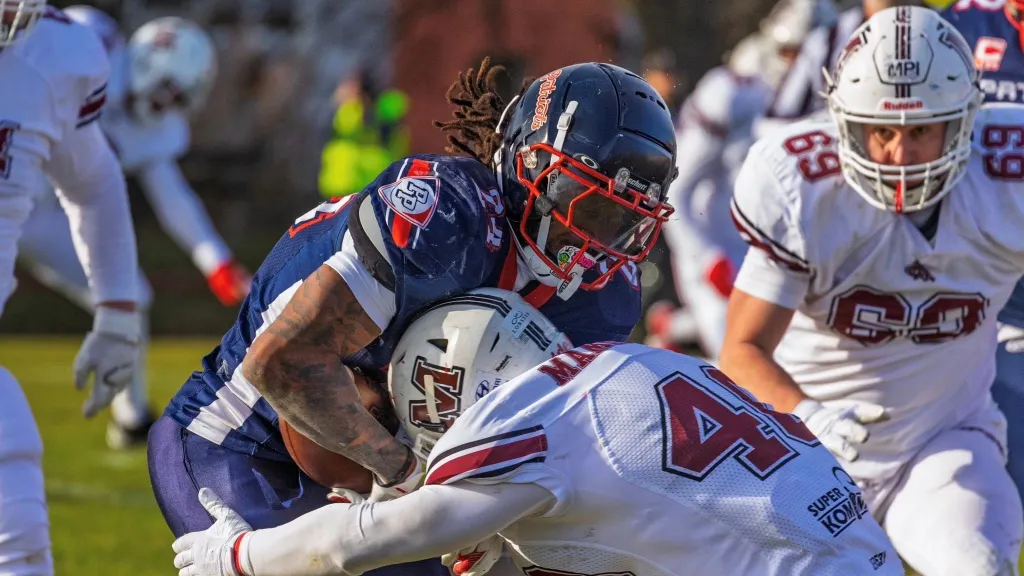 Utkání Ostrava Steelers – Vysočina Gladiators