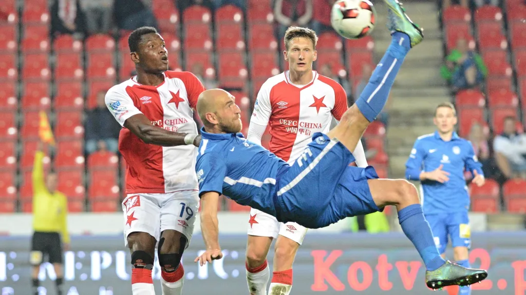 Utkání Slavia - Liberec